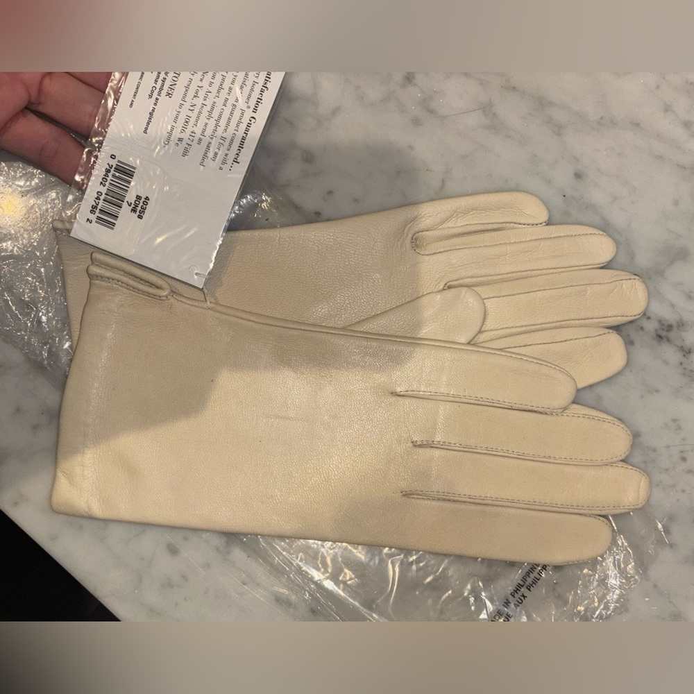 Aris Leathers silk-lined gloves